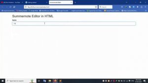 How to Integrate Summernote - Super Simple WYSIWYG editor in HTML