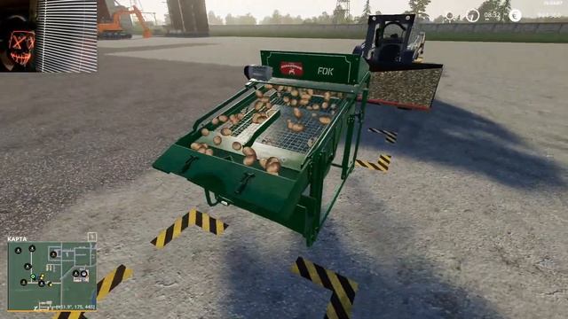 Farming Simulator 19 GlobalCompany Сортировка Картофеля #Посмотрим