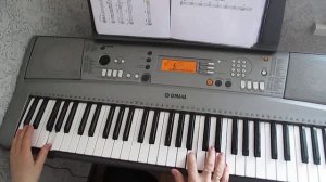 #история_любви   #франсис_лей на #синтезаторе  #учимся_играть