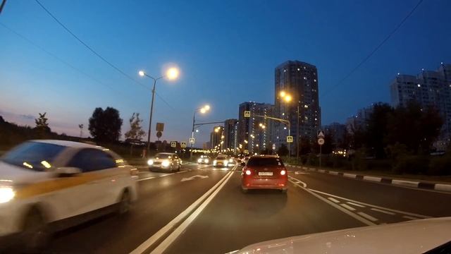 Вечерние Мытищи. Улицы Подмосковья. смотреть онлайн