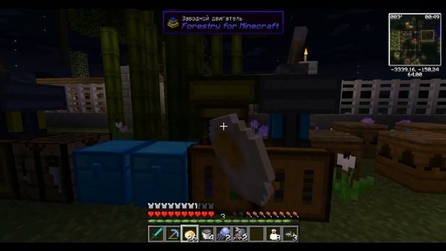 Мод FORESTRY как вывести зловещих пчел / Minecraft выживание на сервере с модами (Зловещая пчела)