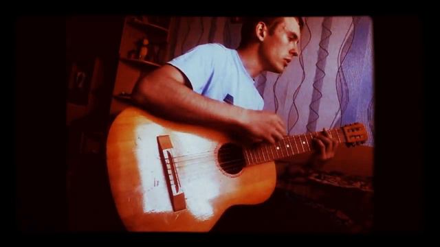 Молодой человек красиво играет на гитаре смотреть онлайн