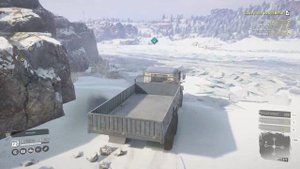 SnowRunner. Кольский полуостров. Ковдозеро. Поручение «Замёрзшие во времени».