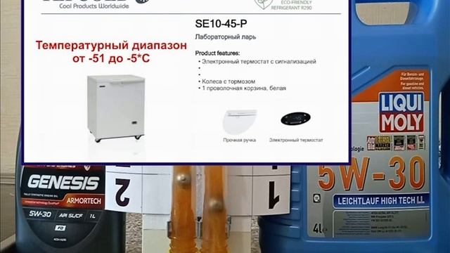 Лукойл 5W-30 VS LIQUI MOLY 5W-30 смотреть онлайн