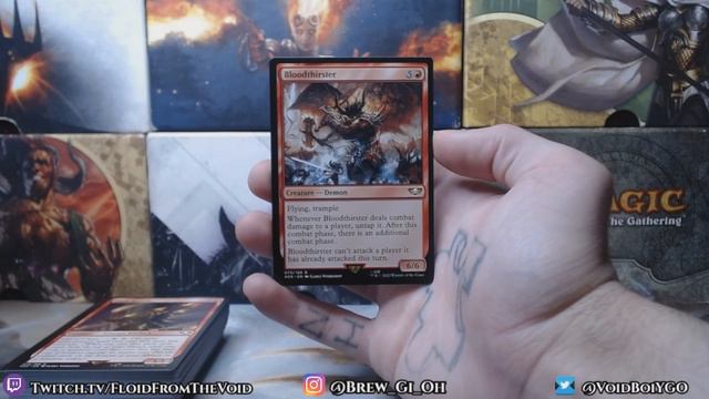 BLOOD FOR THE BLOOD GOD! | Warhammer 40k Commander Deck Box Opening | Magic: The Gathering | MTG ED
