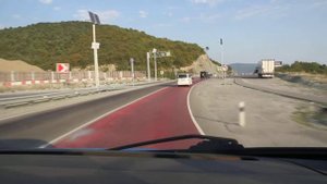 Дорога Новороссийск - Кабардинка 2018