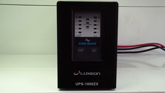 ИБП Luxeon UPS-1000ZX, для котлов отопления, чистая синусоида, внешняя АКБ