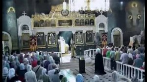 Пение Верую На Литургии в Трапезной Церкви .Киев.