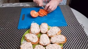 #2 вида БУТЕРБРОДОВ на каждый день! Бутерброды с  рыбной консервы! Бутерброды с КИВИ!