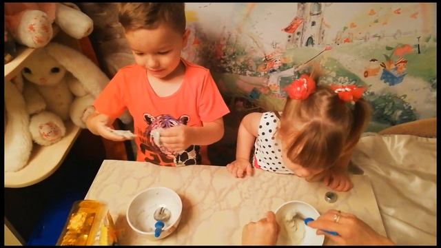 Слайм из крахмала
