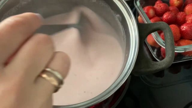 Панна Котта Клубничная / Итальянский Рецепт