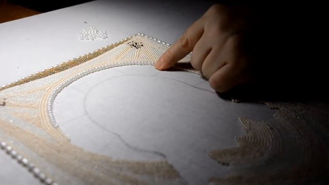 5. Подготовка к собиранию бисерного оклада.