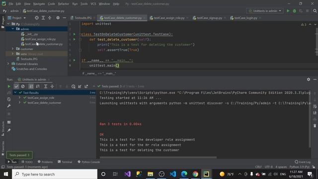 Python Testcases and Testsuite смотреть онлайн