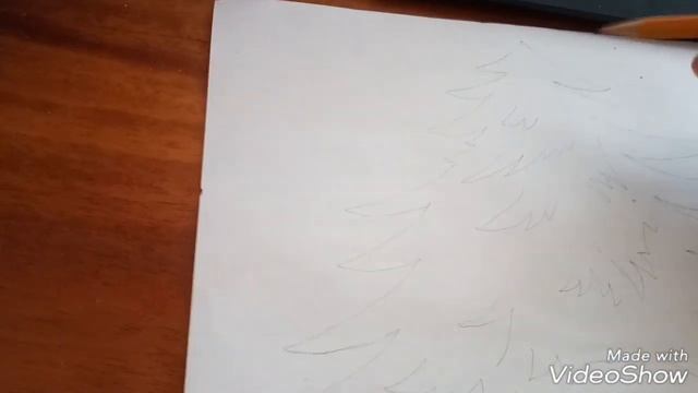 How to draw a Christmas tree Как нарисовать новогоднюю Ёлочка Поэтапно