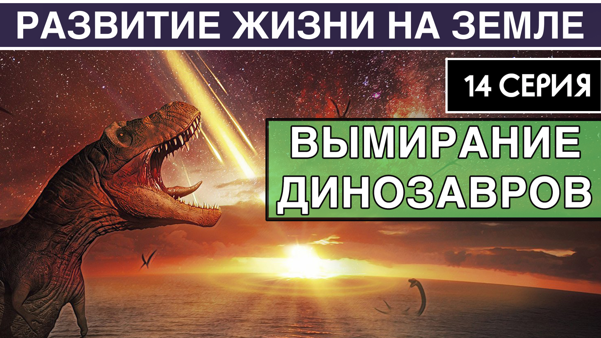 МЕЛ-ПАЛЕОГЕНОВОЕ ВЫМИРАНИЕ. Развитие жизни на Земле. 14 серия | Вымирание динозавров