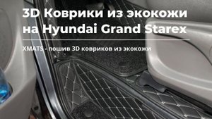 Коврики в автомобиль на Hyundai Grand Starex #коврикивавтомобиль #коврики #коврикивавто