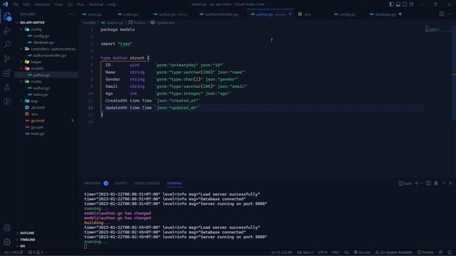 Golang REST API dengan database MySQL (Bahasa Indonesia) - Part 1