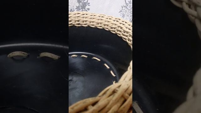 Кашпо из ротанга 20 литров объём. смотреть онлайн