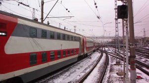 Новый двухэтажный "Иван Паристый" из Брянска прибывает в Москву