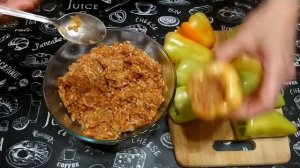 ОЧЕНЬ ВКУСНЫЙ ФАРШИРОВАННЫЙ ПЕРЕЦ / Перец фаршированный мясом и рисом в томатно-сметанном соусе