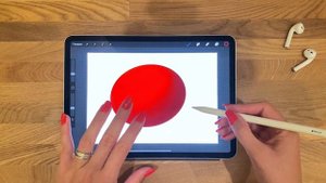 Рисую свет и тень не выходя за рамки элемента скетча Procreate и зачем нужен Блок Альфа канала Ipad.