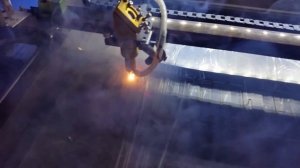 Лазерная резка трафарета из пластика 0.5 мм