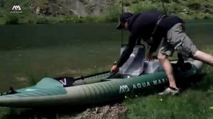 Надувная рыболовная лодка AQUA MARINA