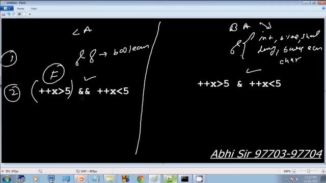 Operator Precedence in java (in Hindi) part -13