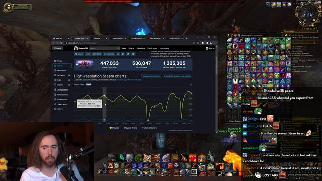 Asmongold demonstrates how Lost Ark is FULL of BOTS смотреть онлайн