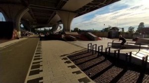 Скейт парк под мостом Бетанкура. Санкт-Петербург