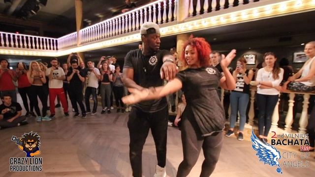 Sol & Laura [ Felices Los 4 by DJ Manuel Citro ] @ Vilnius Bachata Festival смотреть онлайн