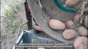 Картофелекопалка барабанного типа к мотоблоку с контейнером для сбора картофеля часть четвертая.