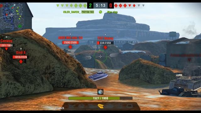 World of Tanks Blitz Kaňon Kpz 50 t König :-) смотреть онлайн