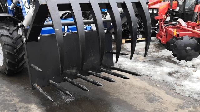 Вилы сельскохозяйственные на погрузчик Универсал смотреть онлайн