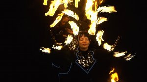 Огненное фаер шоу Flagro в Артисты на свадьбу в Ростове