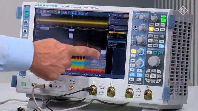 Осциллограф R&S FSW: Выявление радиопомех