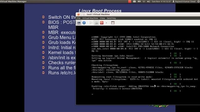 Linux Boot Sequence смотреть онлайн