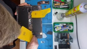 Сбор разбор, замена аккумулятора (АКБ) iPad 11 pro 12.9 2020 model: 2232