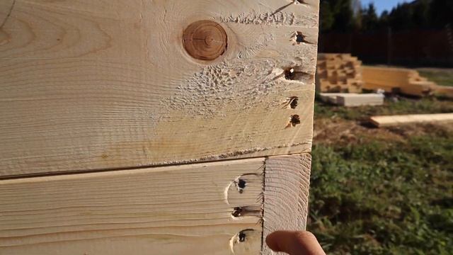 Одноэтажный Каркасный Дом 9х17 на сваях СУПЕР БЫСТРО! Обвязка, Лаги пола!
