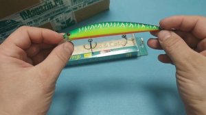 Видеообзор воблера Mottomo Aringo 130SP по заказу Fmagazin