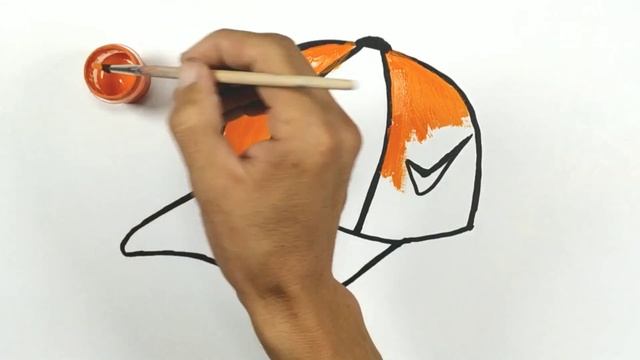Рисование шапка для детей | Bolalar uchun kepka rasm chizish | Draw a cap for kids смотреть онлайн
