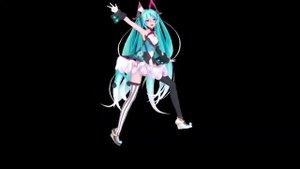 【BLENDER】Hatsune Miku-Catch the Wave (Hologram Ready)