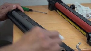 Dirty Printing | Cleaning of Heat Roller of Kyocera KM-2550