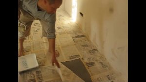 Грунтование поверхности стен  перед покраской