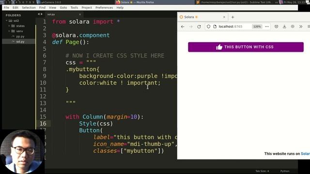 Solara Tutorial - Custom Style Element With CSS