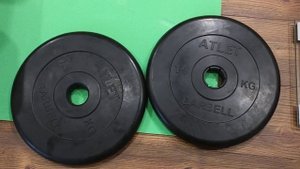 Распаковка — Диск для штанги MB Barbell Atlet d51мм 15кг