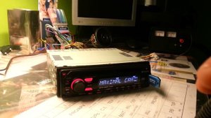 SONY CDX-GT33U + JBL CS-4