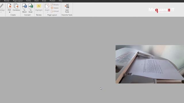 How to scan LEGAL Size Document on CANON Photocopier and Save as PDF