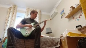 Обзор звука китайской реплики Fender Stratocaster Surf Green накладка грифа палисандр