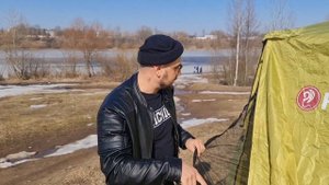 Конкретный обзор Кухня-шатер HIGASHI Yurta Сamp Olive II